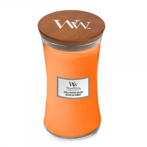 ŚWIECA ZAPACHOWA WOODWICK DUŻA CHILLI PEPPER GELATO