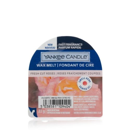 WOSK ZAPACHOWY YANKEE CANDLE FRESH CUT ROSES 22g
