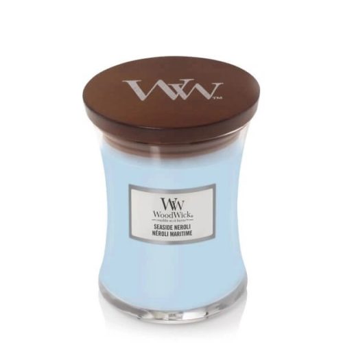ŚWIECA ZAPACHOWA WOODWICK ŚREDNIA SEASIDE NEROLI