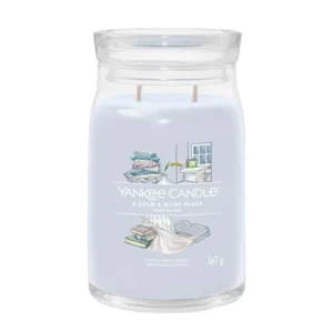ŚWIECA ZAPACHOWA YANKEE CANDLE DUŻA A CALM & QUIET PLACE