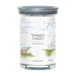 ŚWIECA ZAPACHOWA YANKEE CANDLE DUŻA CLEAN COTTON