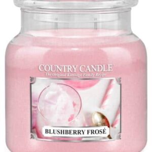 ŚWIECA ZAPACHOWA COUNTRY CANDLE ŚREDNIA BLUSHBERRY FROSE