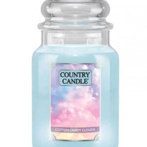 ŚWIECA ZAPACHOWA COUNTRY CANDLE DUŻA COTTON CANDY CLOUDS