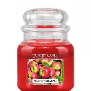 ŚWIECA ZAPACHOWA COUNTRY CANDLE ŚREDNIA MACINTOSH APPLE