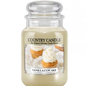 ŚWIECA ZAPACHOWA COUNTRY CANDLE DUŻA VANILLA CUPCAKE