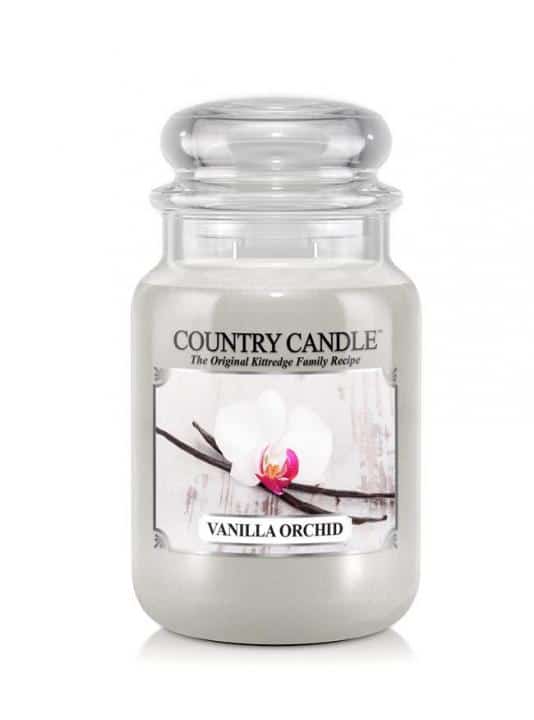 ŚWIECA ZAPACHOWA COUNTRY CANDLE DUŻA VANILLA ORCHID