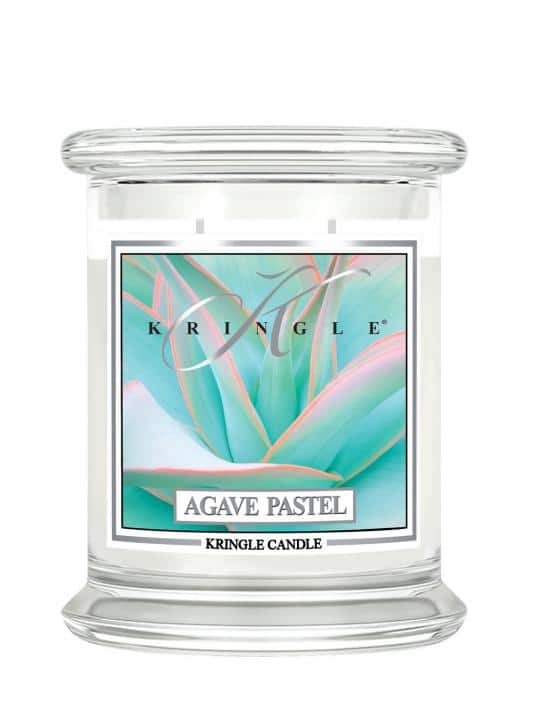 ŚWIECA ZAPACHOWA KRINGLE CANDLE ŚREDNIA AGAVE PASTEL