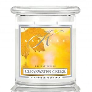 ŚWIECA ZAPACHOWA KRINGLE CANDLE ŚREDNIA CLEARWATER CREEK