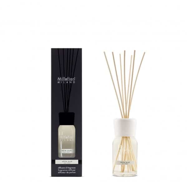 PAŁECZKI ZAPACHOWE PATYCZKI MILLEFIORI MILANO WHITE MUSK