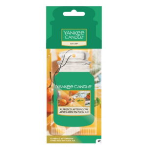 YANKEE CANDLE ZAWIESZKA DO AUTA ZAPACH SAMOCHODOWY ALFRESCO AFTERNOON