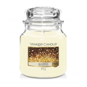 ŚWIECA ZAPACHOWA YANKEE CANDLE ŚREDNIA ALL IS BRIGHT