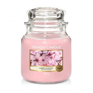 ŚWIECA ZAPACHOWA YANKEE CANDLE ŚREDNIA CHERRY BLOSSOM