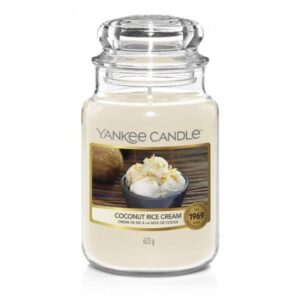 ŚWIECA ZAPACHOWA YANKEE CANDLE DUŻA COCONUT RICE CREAM