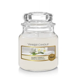 ŚWIECA ZAPACHOWA YANKEE CANDLE MAŁA FLUFFY TOWELS