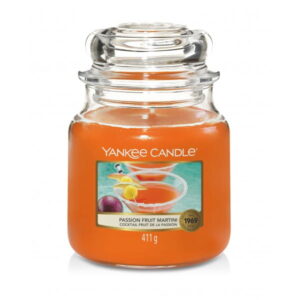 ŚWIECA ZAPACHOWA YANKEE CANDLE ŚREDNIA PASSION FRUIT MARTINI