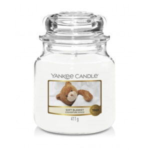 ŚWIECA ZAPACHOWA YANKEE CANDLE ŚREDNIA SOFT BLANKET