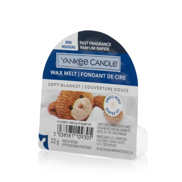 WOSK ZAPACHOWY YANKEE CANDLE SOFT BLANKET 22g