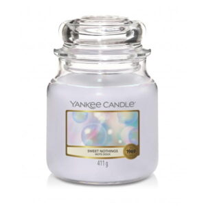 ŚWIECA ZAPACHOWA YANKEE CANDLE ŚREDNIA SWEET NOTHINGS