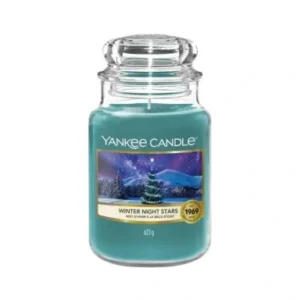 ŚWIECA ZAPACHOWA YANKEE CANDLE DUŻA WINTER NIGHT STARS 623g