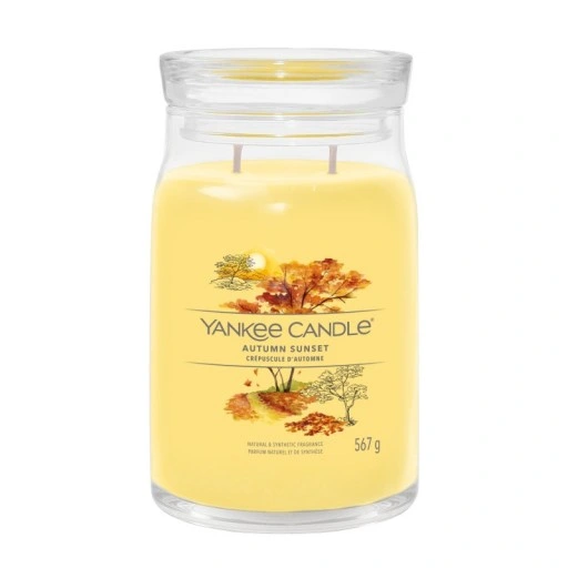 ŚWIECA ZAPACHOWA YANKEE CANDLE DUŻA AUTUMN SUNSET 567g